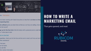 How to write a marketing email