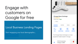 Build a local business landing page